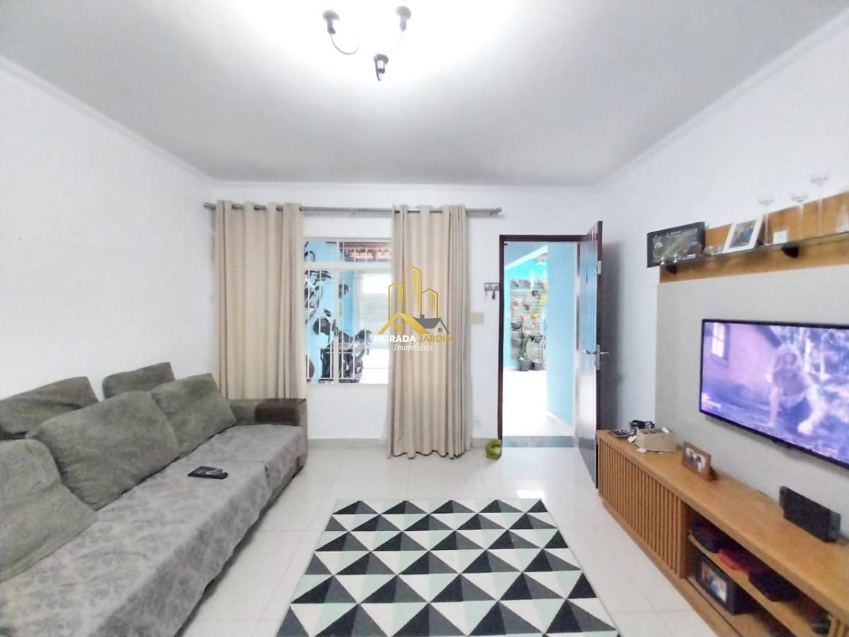 Casa à venda em Santo André, Vila Scarpelli, com 3 quartos, 112m² - Morada Jardim Negócios Imobiliario