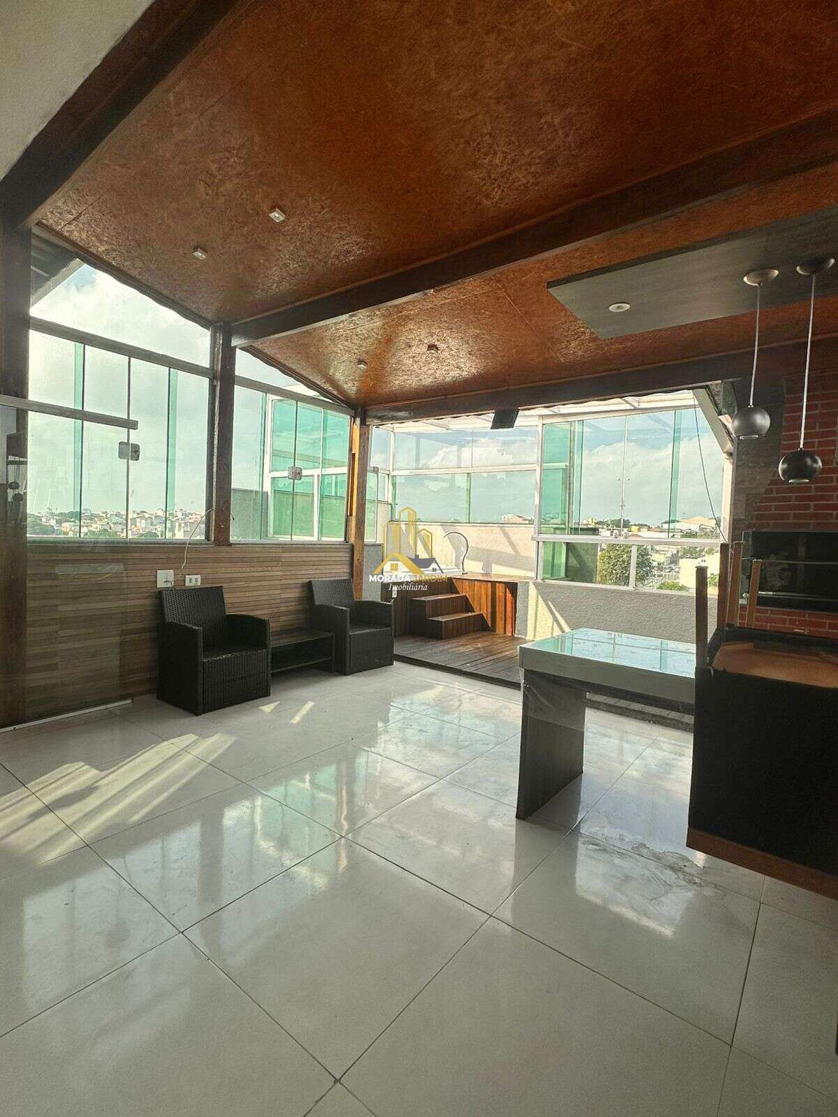 Cobertura à venda em Santo André, Vila Linda, com 2 quartos, 96m² - Morada Jardim Negócios Imobiliario