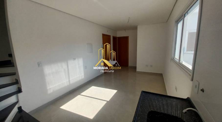 Cobertura com 2 quartos, 100m², à venda em Santo André, HUMAITÁ - Morada Jardim Negócios Imobiliario