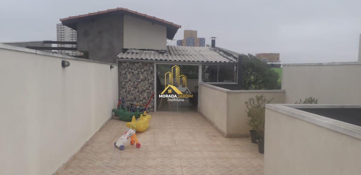 Cobertura com 2 quartos, 118m², à venda em Santo André, Vila Homero Thon - Morada Jardim Negócios Imobiliario