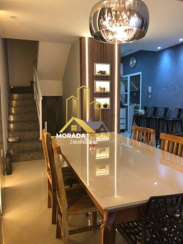 Sobrado em condomínio com 3 quartos, 144m², à venda, Vila Scarpelli - Morada Jardim Negócios Imobiliario